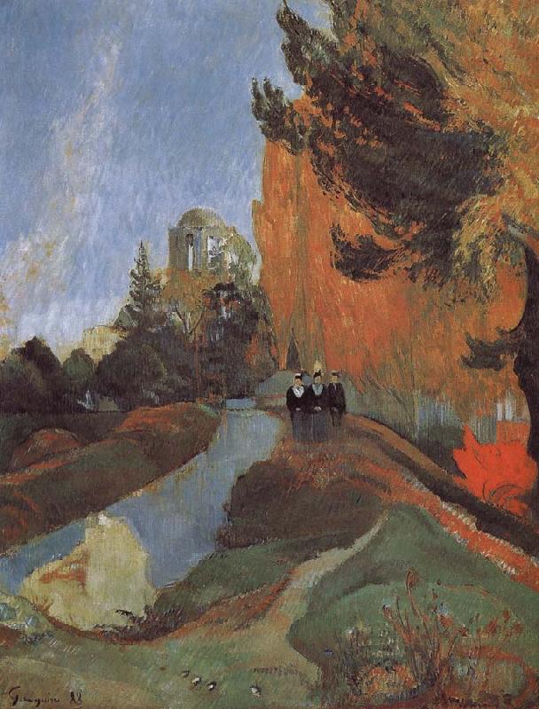 Paul Gauguin ARESCOM scenery oil painting image